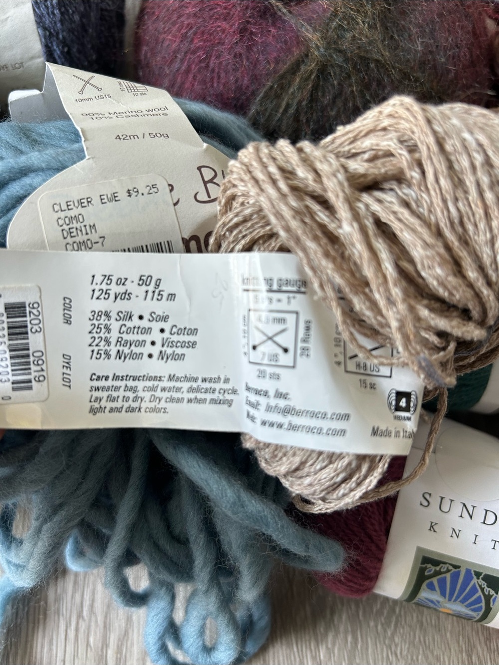 Lot of wool blend yarn - Picture 6 of 8